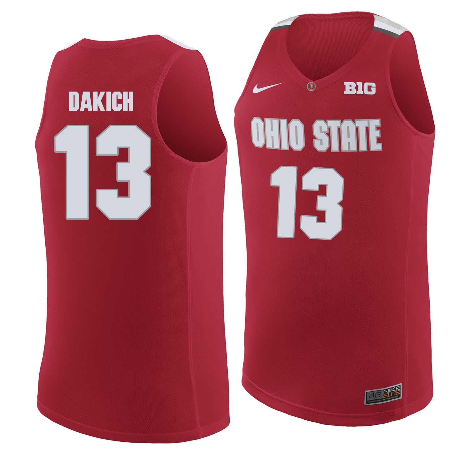 Ohio State Buckeyes #13 Andrew Dakich Red College Basketball Jersey Dzhi,We sell and wholesale Ohio State Buckeyes #13 Andrew Dakich Red College Basketball Jersey Dzhi on line form chian!